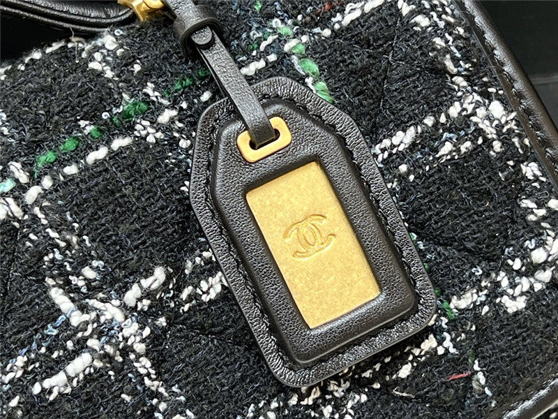 High Quality Luxury Chanel Woolen Messenger Bag – Style 48460 product detail