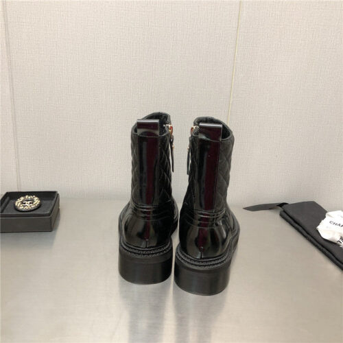 High Quality Luxury Chanel Classic C Embroidery Ankle Boots product detail