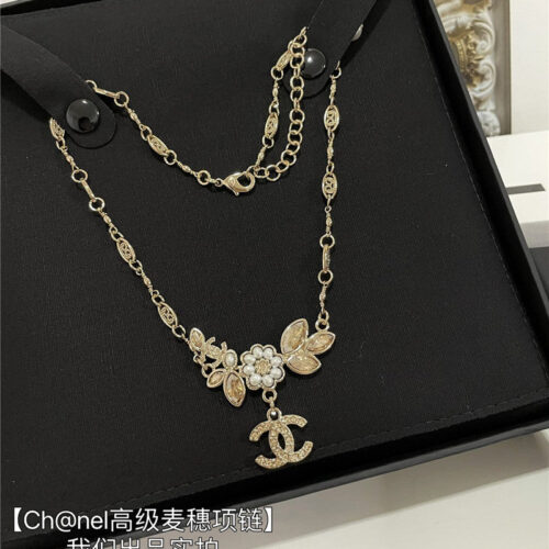 High Quality Luxury Chanel Ear Of Wheat Necklace product detail