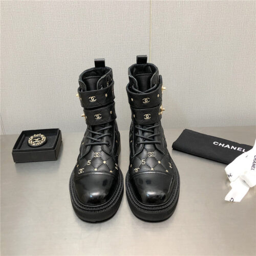 High Quality Luxury Chanel Classic Ankle Boots alternate view
