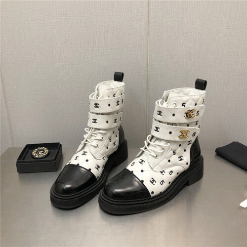 High Quality Luxury Chanel Classic Ankle Boots – Style 58022