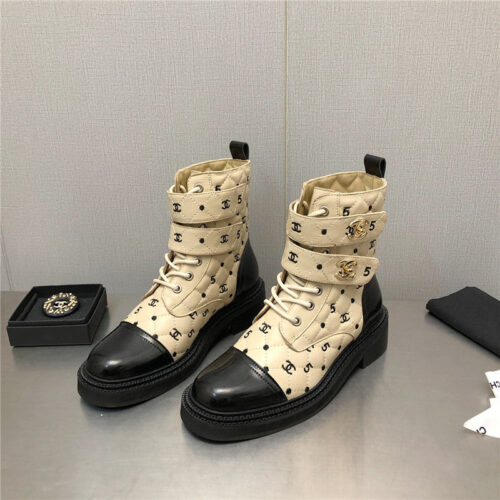 High Quality Luxury Chanel Classic Ankle Boots – Style 89094