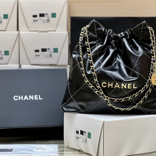 High Quality Luxury Chanel 22 Handbag Medium