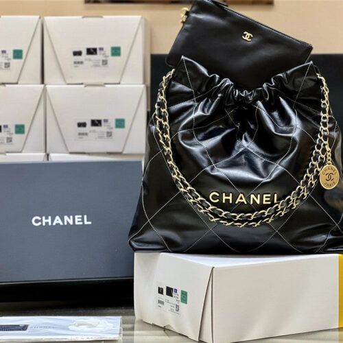 High Quality Luxury Chanel 22 Handbag Medium product detail