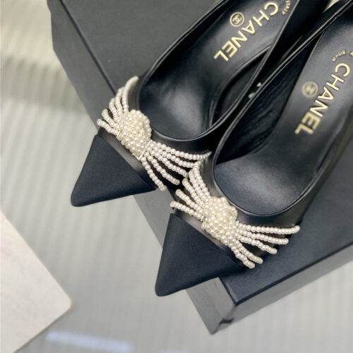 High Quality Luxury Chanel Counter Latest Pearl Shoes – Style 41286 product detail