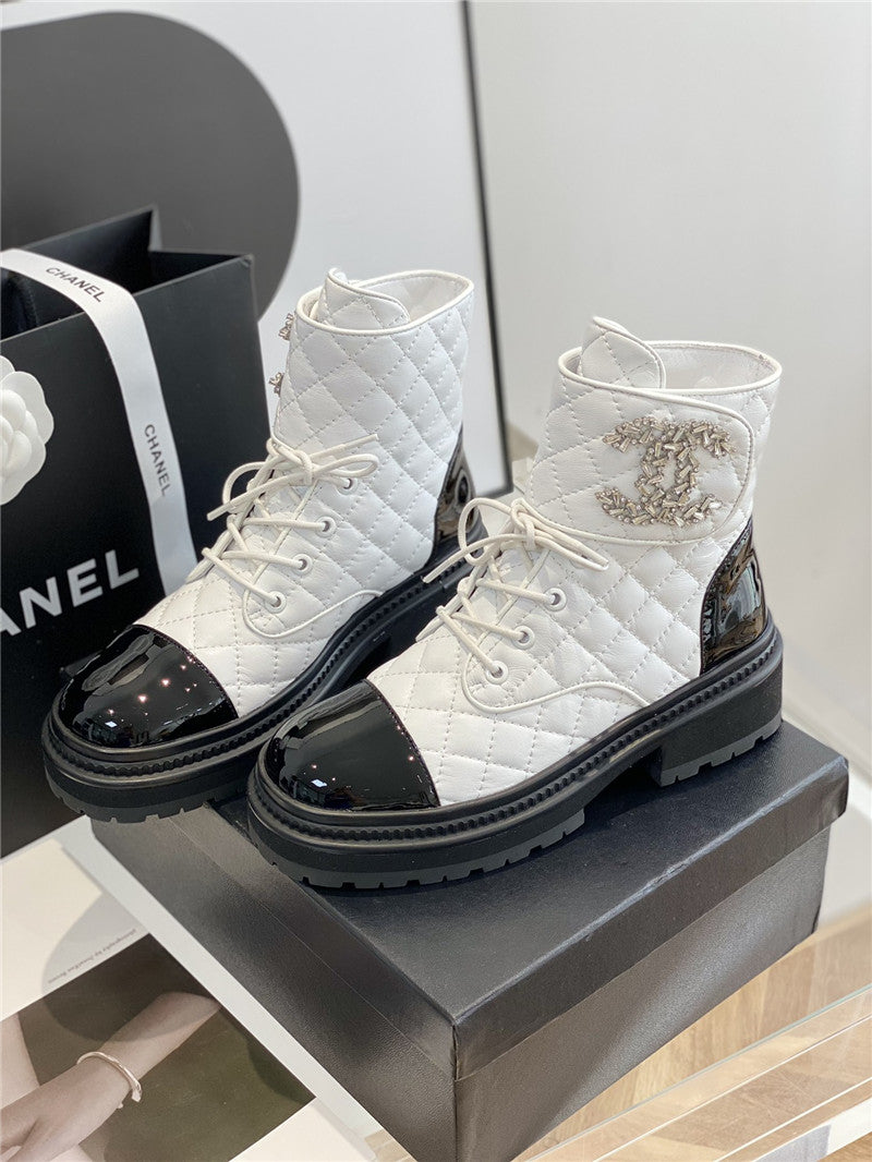 High Quality Luxury Chanel New Velcro Ankle Boots product detail