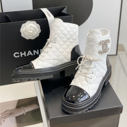 High Quality Luxury Chanel New Velcro Ankle Boots product detail