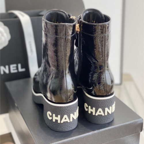 High Quality Luxury Chanel Classic Cowhide Ankle Boots product detail
