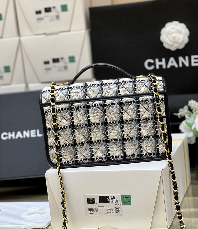 High Quality Luxury Chanel Woolen Messenger Bag product detail
