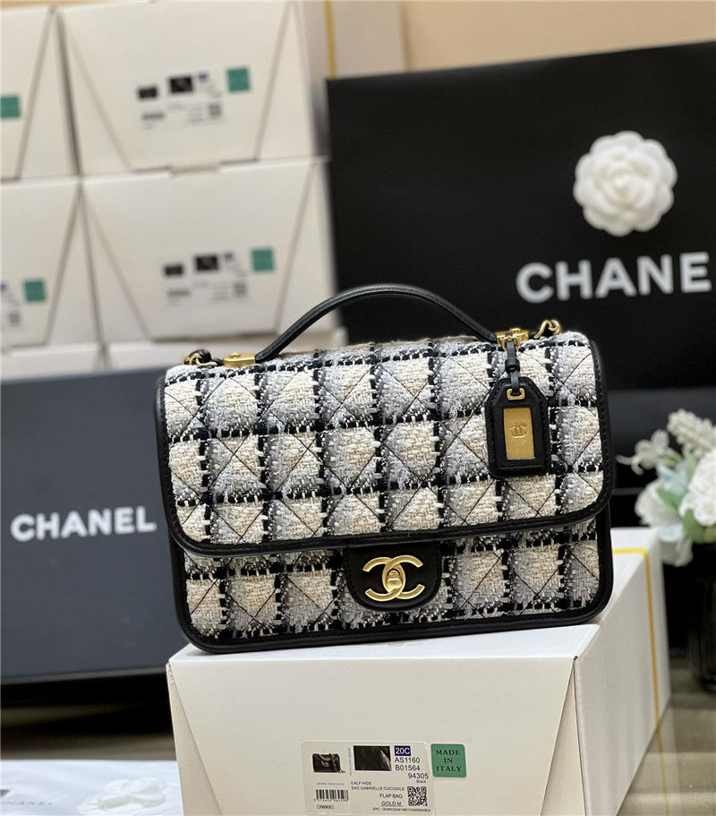 High Quality Luxury Chanel Woolen Messenger Bag product detail