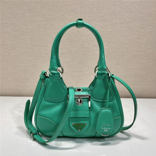High Quality Luxury Prada Moon Re-Nylon And Leather Bag – Style 26923