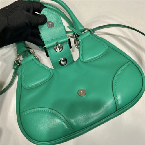 High Quality Luxury Prada Moon Re-Nylon And Leather Bag – Style 26923 product detail
