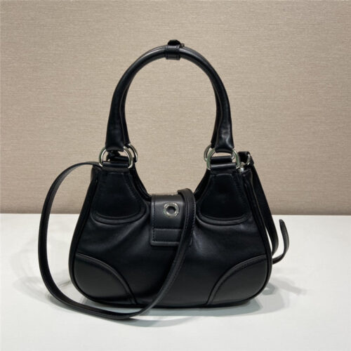High Quality Luxury Prada Moon Re-Nylon And Leather Bag – Style 26924 alternate view