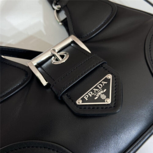 High Quality Luxury Prada Moon Re-Nylon And Leather Bag – Style 26924 product detail