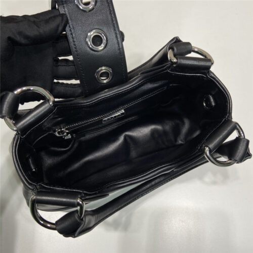 High Quality Luxury Prada Moon Re-Nylon And Leather Bag – Style 26924 product detail