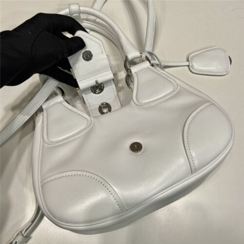 High Quality Luxury Prada Moon Re-Nylon And Leather Bag – Style 26925 product detail