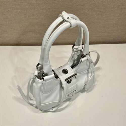 High Quality Luxury Prada Moon Re-Nylon And Leather Bag – Style 26925 product detail