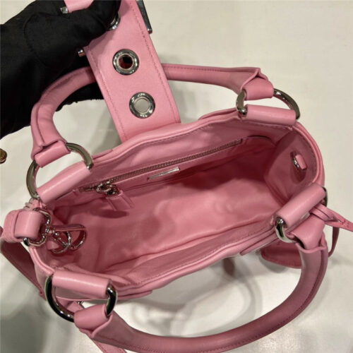 High Quality Luxury Prada Moon Re-Nylon And Leather Bag product detail