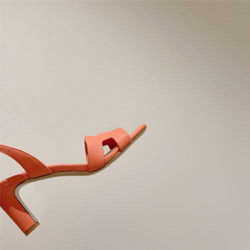 High Quality Luxury Hermes Early Spring Counter New High-Heeled Sandals – Style 49603 product detail