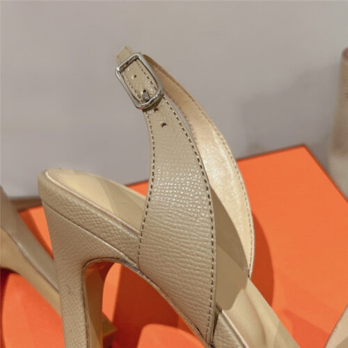 High Quality Luxury Hermes Early Spring Counter New High-Heeled Sandals – Style 47907 product detail