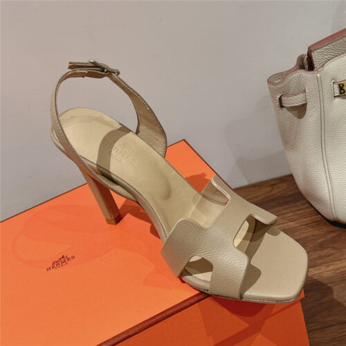 High Quality Luxury Hermes Early Spring Counter New High-Heeled Sandals – Style 47907 product detail