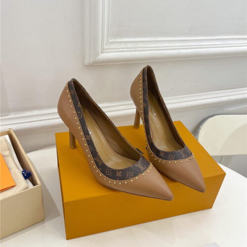 High Quality Luxury Louis Vuitton High Heel Shoes – Style 75491
