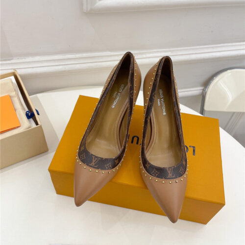 High Quality Luxury Louis Vuitton High Heel Shoes – Style 75491 alternate view