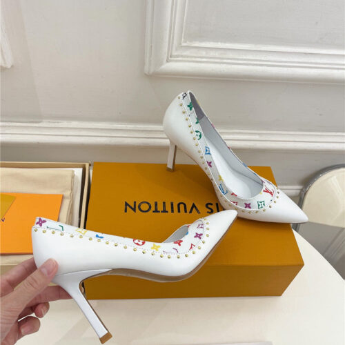 High Quality Luxury Louis Vuitton High Heel Shoes – Style 42723 product detail