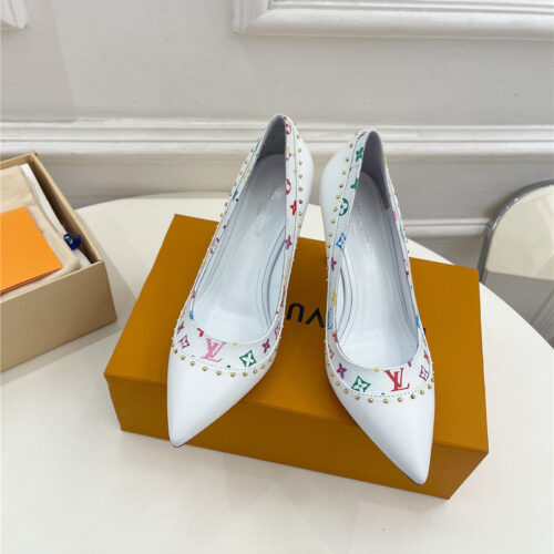 High Quality Luxury Louis Vuitton High Heel Shoes – Style 42723 alternate view