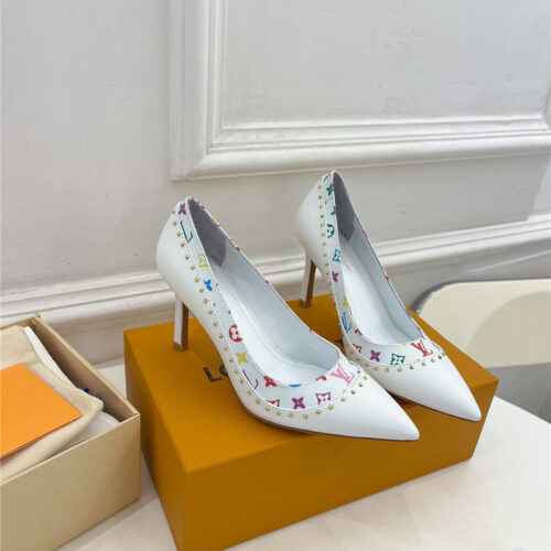 High Quality Luxury Louis Vuitton High Heel Shoes – Style 42723