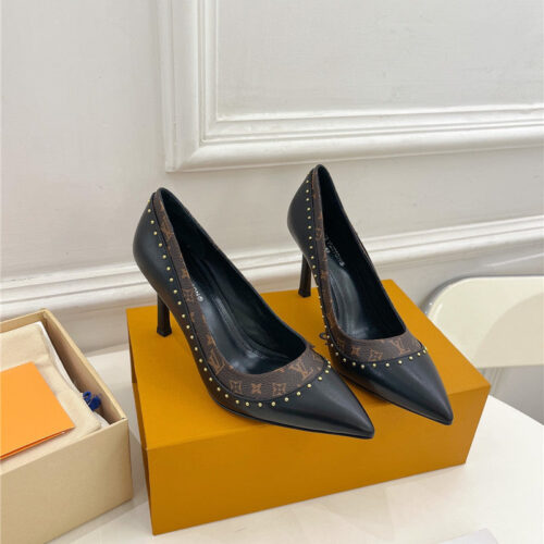 High Quality Luxury Louis Vuitton High Heel Shoes – Style 77187
