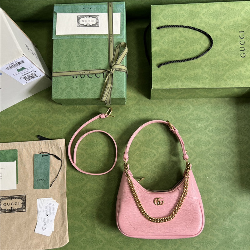 High Quality Luxury Gucci Small Crescent Shoulder Bag – Style 03478 product detail