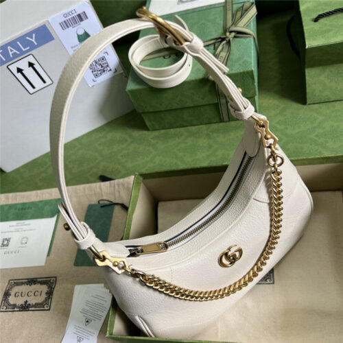 High Quality Luxury Gucci Small Crescent Shoulder Bag – Style 03477 product detail