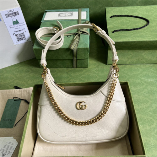 High Quality Luxury Gucci Small Crescent Shoulder Bag – Style 03477