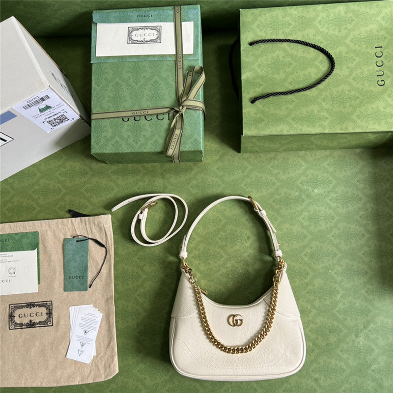 High Quality Luxury Gucci Small Crescent Shoulder Bag – Style 03477 product detail