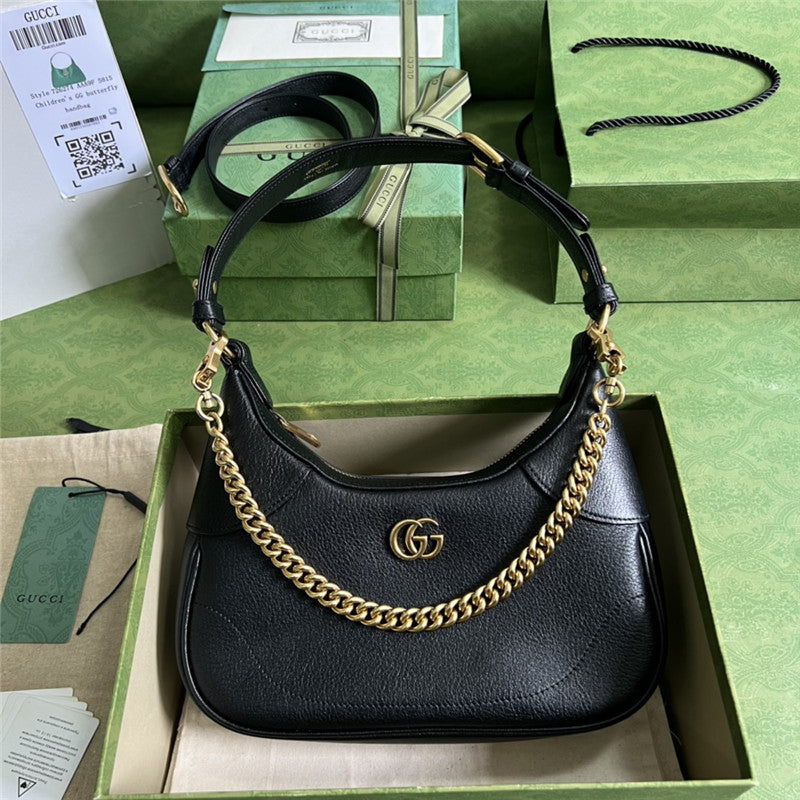 High Quality Luxury Gucci Small Crescent Shoulder Bag – Style 03475