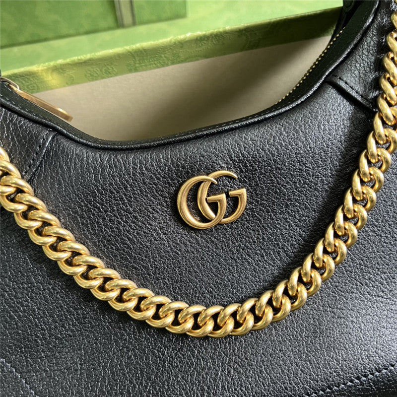 High Quality Luxury Gucci Small Crescent Shoulder Bag – Style 03475 product detail