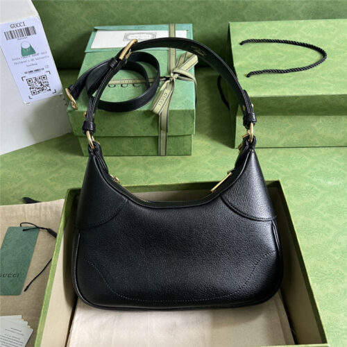 High Quality Luxury Gucci Small Crescent Shoulder Bag – Style 03475 alternate view
