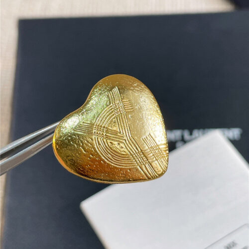 High Quality Luxury YSL Love Stud Earrings alternate view