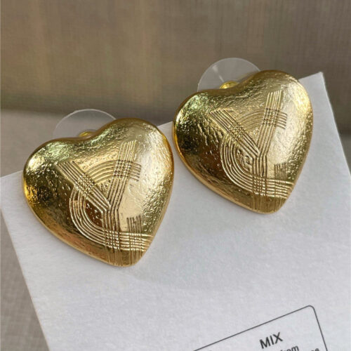 High Quality Luxury YSL Love Stud Earrings product detail