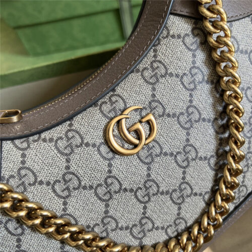 High Quality Luxury Gucci Small Crescent Shoulder Bag – Style 03473 product detail