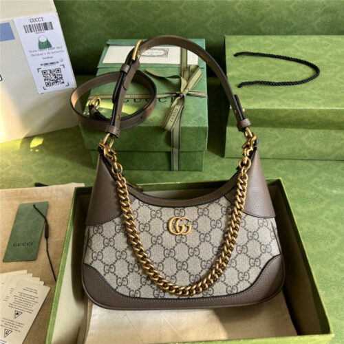 High Quality Luxury Gucci Small Crescent Shoulder Bag – Style 03473