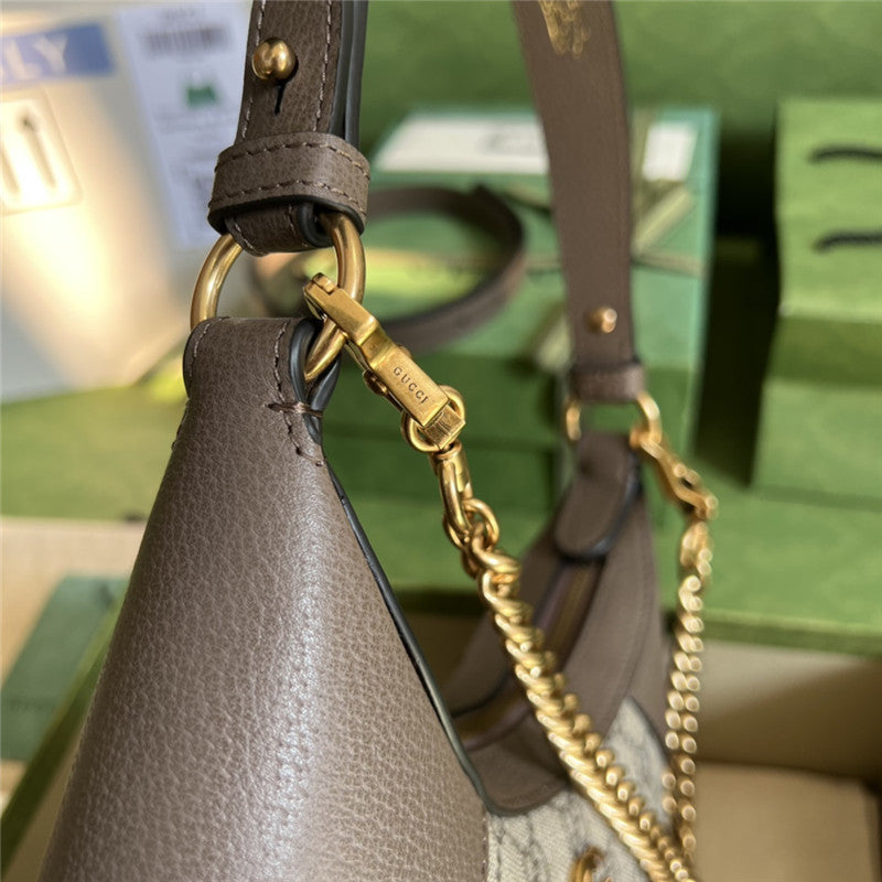 High Quality Luxury Gucci Small Crescent Shoulder Bag – Style 03473 product detail