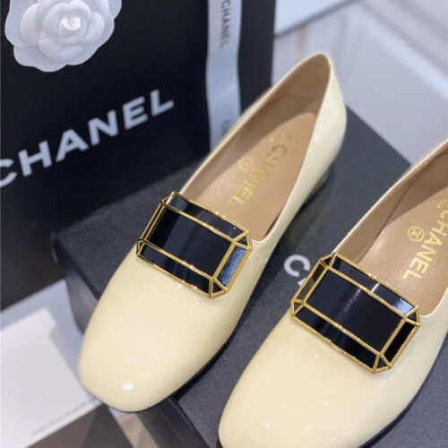 High Quality Luxury Chanel Jewel Buckle Loafers – Style 43910 product detail