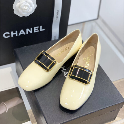 High Quality Luxury Chanel Jewel Buckle Loafers – Style 43910 product detail