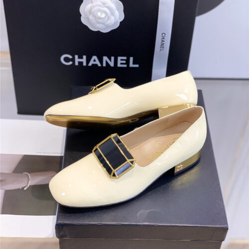High Quality Luxury Chanel Jewel Buckle Loafers – Style 43910 product detail