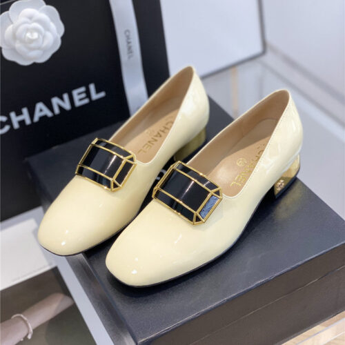 High Quality Luxury Chanel Jewel Buckle Loafers – Style 43910