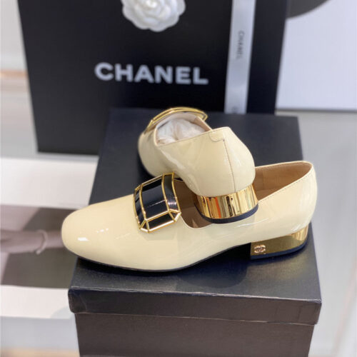 High Quality Luxury Chanel Jewel Buckle Loafers – Style 43910 product detail