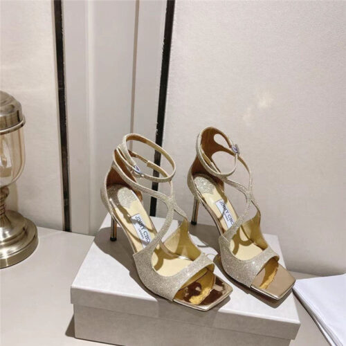 High Quality Luxury Jimmy Choo Paris Window Custom High Heels – Style 26647