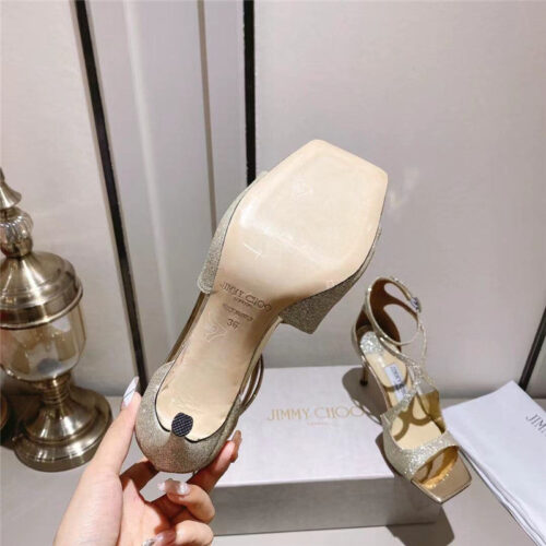 High Quality Luxury Jimmy Choo Paris Window Custom High Heels – Style 26647 product detail